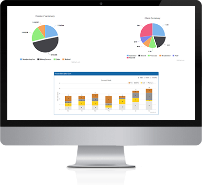 iEHR Software on Macbook icon on Medical Billing Slider